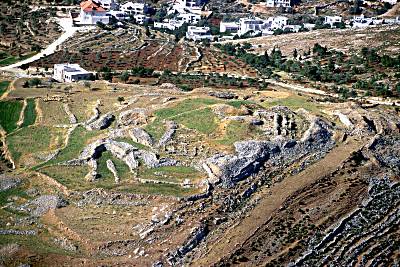 The hill of ruins (tell) of Ai, Chirbet et-Tell, see: www.bibleplaces.com