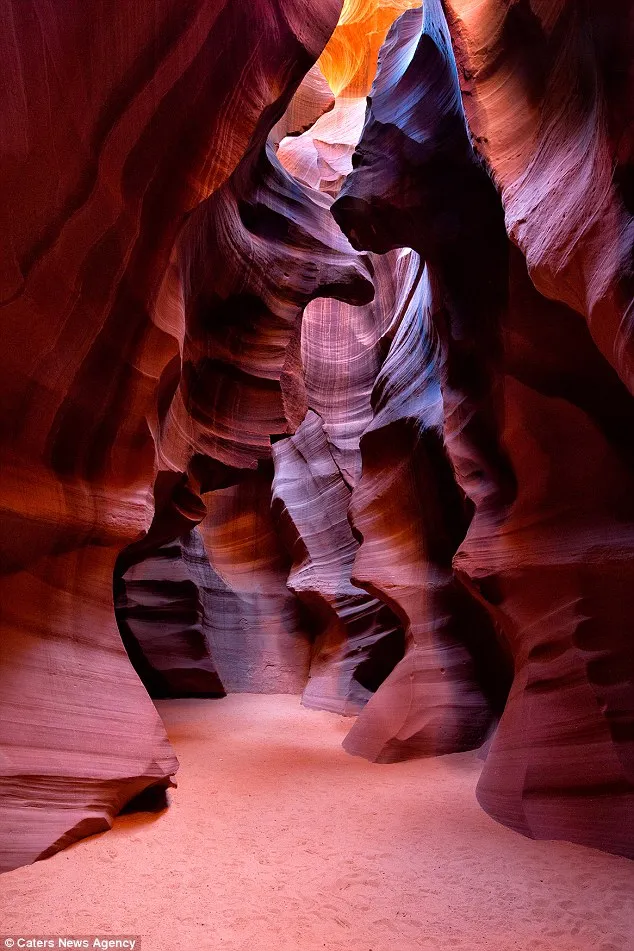Mysterious landscape: With endless nooks and crannies The Wave is an explorer's paradise  
